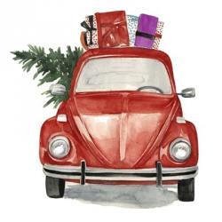 Christmas Cars I | Obraz na stenu