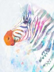 Fluorescent Zebra I | Obraz na stenu