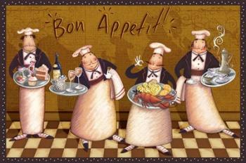 Chefs Bon Appetit V | Obraz na stenu