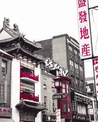 Chinatown Reds I | Obraz na stenu