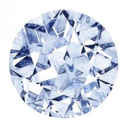 Diamond Drops II | Obraz na stenu