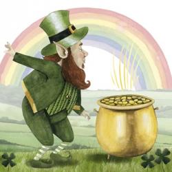 Leprechaun's Rainbow II | Obraz na stenu