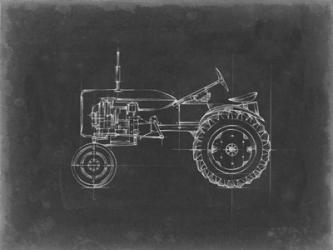 Tractor Blueprint III | Obraz na stenu