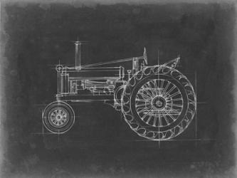 Tractor Blueprint IV | Obraz na stenu
