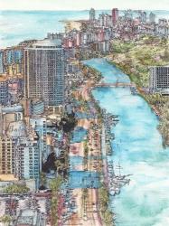US Cityscape-Miami | Obraz na stenu