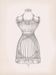 Antique Dress Form II | Obraz na stenu