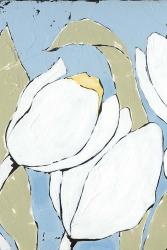 White Tulip Triptych II | Obraz na stenu