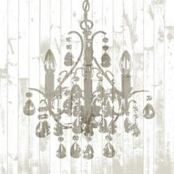 Shiplap Chandelier I | Obraz na stenu