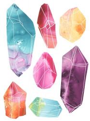 Prism Crystals I | Obraz na stenu