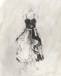 Black Evening Gown II | Obraz na stenu