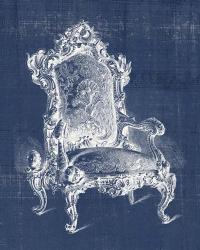 Antique Chair Blueprint II | Obraz na stenu