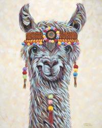 Hippie Llama I | Obraz na stenu