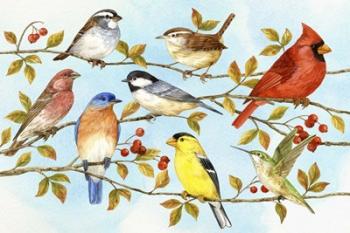 Birds & Berries V | Obraz na stenu