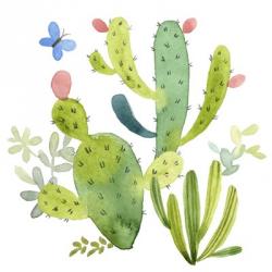 Happy Cactus II | Obraz na stenu