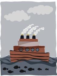Oceans Ahoy I | Obraz na stenu