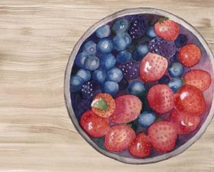 Bowls of Fruit III | Obraz na stenu