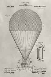 Patent--Hot Air Balloon | Obraz na stenu