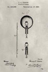 Patent--Light Bulb | Obraz na stenu