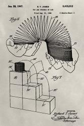 Patent--Slinky | Obraz na stenu