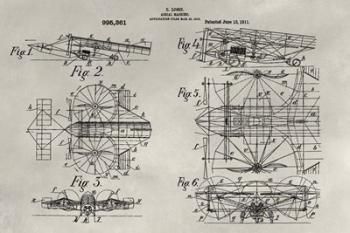 Patent--Aerial Machine | Obraz na stenu