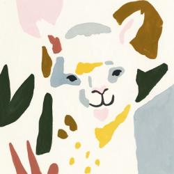 Llama Moderne I | Obraz na stenu