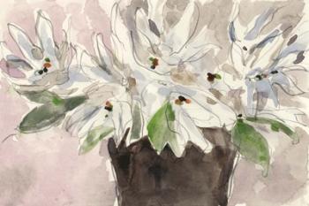 Magnolia Watercolor Study I | Obraz na stenu