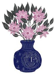 Painted Vase II | Obraz na stenu