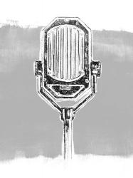 Monochrome Microphone III | Obraz na stenu