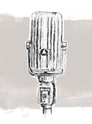 Monochrome Microphone IV | Obraz na stenu