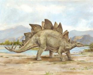 Dinosaur Illustration I | Obraz na stenu