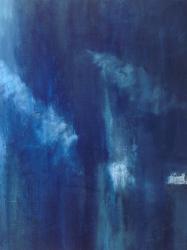 Azul Profundo Triptych III | Obraz na stenu