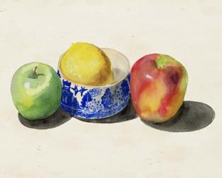 Still Life with Apples & Lemon I | Obraz na stenu