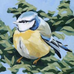 Painterly Bird II | Obraz na stenu
