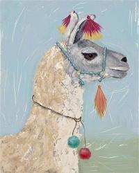 Painted Llama II | Obraz na stenu