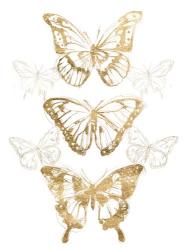 Gold Butterfly Contours II | Obraz na stenu
