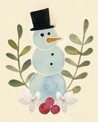 Snowman Cut-out II | Obraz na stenu