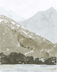 Watercolor Mountain Retreat IV | Obraz na stenu
