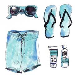 Beach Vibes IV | Obraz na stenu