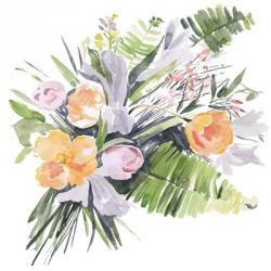 Ferns & Tulips I | Obraz na stenu