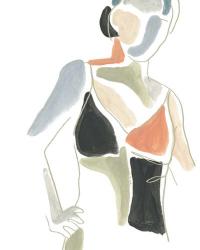 Color Block Figure II | Obraz na stenu