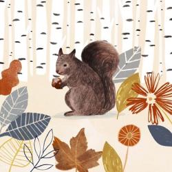 Cozy Autumn Woodland IV | Obraz na stenu