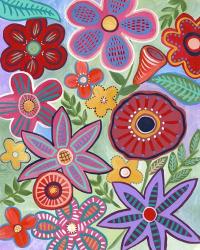 Colorful Flores II | Obraz na stenu
