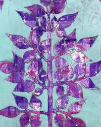 Purple Planta II | Obraz na stenu