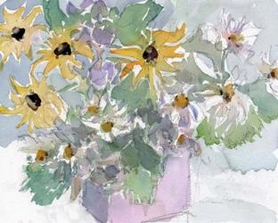 Daisies & Black Eyed Susans II | Obraz na stenu