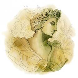 Garden Goddess III | Obraz na stenu
