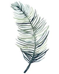 Watercolor Palm Leaves II | Obraz na stenu