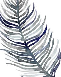Blue Feathered Palm I | Obraz na stenu
