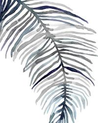 Blue Feathered Palm II | Obraz na stenu