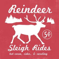 Reindeer Rides I | Obraz na stenu