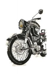 Motorcycles in Ink IV | Obraz na stenu